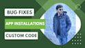 do shopify custom coding and any shopify bug fix in shopify