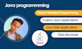 do java oop, swing, jdbc,  programming tasks and projects