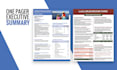 design custom one pager executive summary