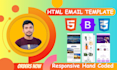 build editable html email template and newsletter
