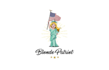 creativity patriotic retail company logo