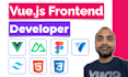 be figma to vue js or nuxt js tailwind css vuetify frontend developer