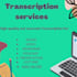 transcribe audio and video files