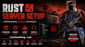 create and set up a rust server with donation store