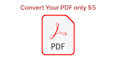 convert your PDF to word or doc asap