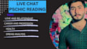 do a live  psychic reading