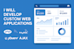 develop custom web applications using PHP mysql and bootstrap