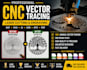 do professional vector tracing for cnc laser cutting and engraving