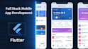 develop android and ios mobile app using flutter