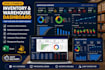 create an excel or power bi warehouse inventory dashboard