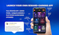 build your full reward earning app startup from zero to live on play store