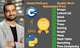 do every aspect of data structures and design of analysis of algorithms