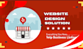make a professional business website for yelp listed