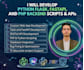 develop python flask, fastapi and PHP scripts and apis