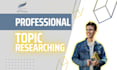 research your book or blog topic idea