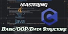 teach you basic programming, oop, or data structure