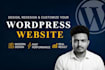 design, redesign and customize your wordpress website