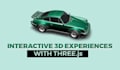 add 3d model or create 3d web page using threejs, react, webgl, gsap
