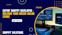 develop full shopify website