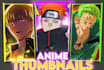 design youtube anime thumbnail