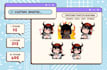draw chibi emotes or stickers for twitch, youtube, discord