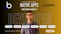 create your bubble io native mobile app for ios and android