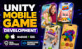 develop a unity mobile game for android and ios