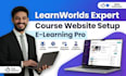 create your lms or course website in learnworlds
