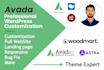 setup and customization wordpress avada theme