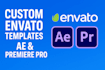 edit envato elements after effects intro, video template