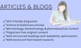 write authoritative SEO healthcare and medical articles