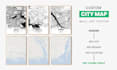 design a detailed illustrative artistic custom map of any city or region