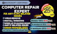 repair, optimize, fix any issues on your computer and mac laptop, windows 10,11
