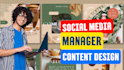 be your social media marketing manager and content creator