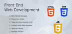 be your front end web developer, figma to html css  javascript and bootstrap