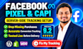 set up and fix meta facebook pixel, conversion API, GTM, server side tracking