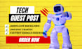 do tech guest post with high authority technology backlinks