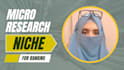 find micro niche research that will be ranked high on google