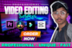 be your best video editing expert, professional youtube video editor