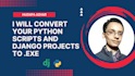 convert your python projects and code to exe format