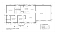 do architectural 2d floor plan and autocad drafting