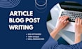 write content for your blogs and articles