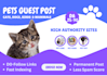 publish your guest post on pets related blogs
