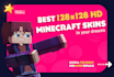 create the best custom 128x128 HD minecraft skins