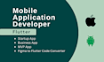 do flutter mobile app development, building mobile app for both android and ios