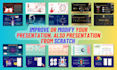 improve and modify powerpoint presentation slides design in 24 hours