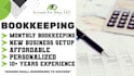 do your monthly bookkeeping