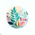 create a botanical logo