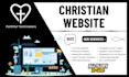 build christian website for church and ministry