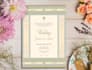 make a custom text  based invitation